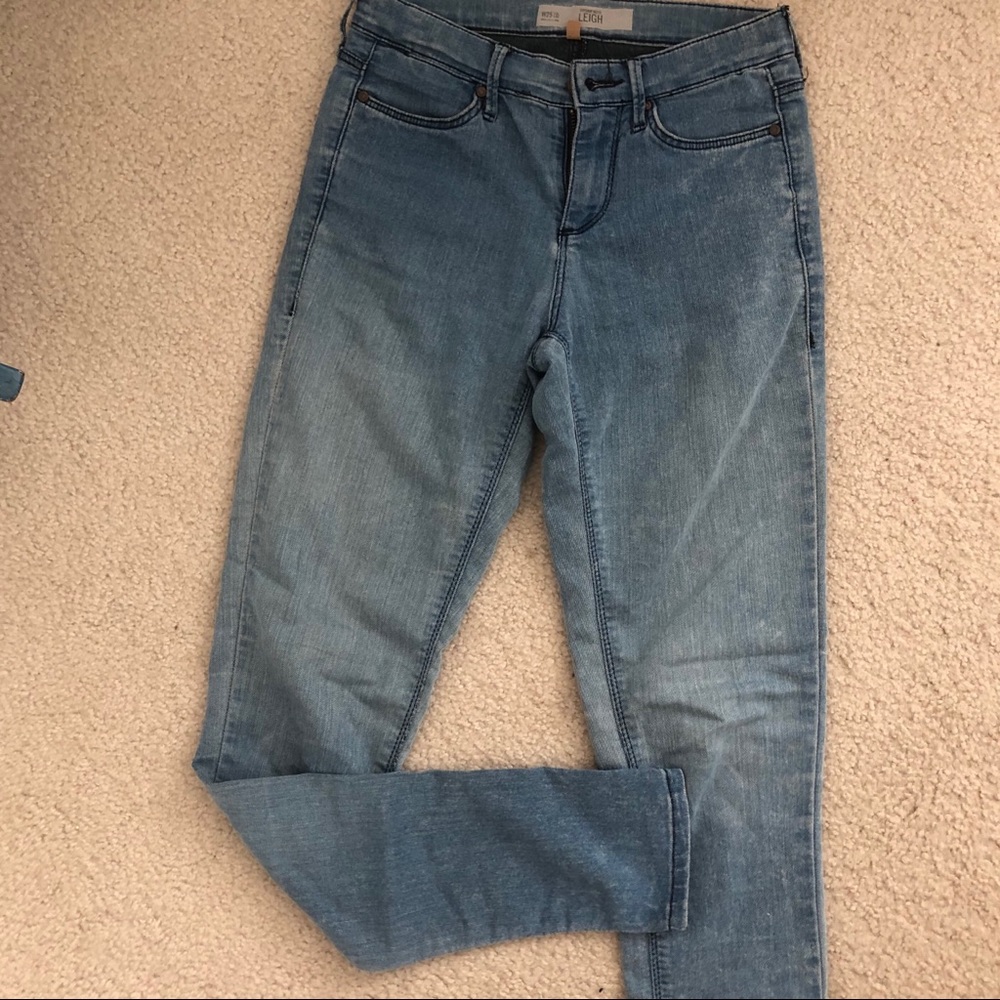 Topshop Leigh Moto Super Skinny Jeans